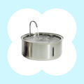 Petpopy Stainless Steel Pet Water Fountain