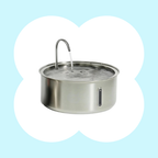Petpopy Stainless Steel Pet Water Fountain